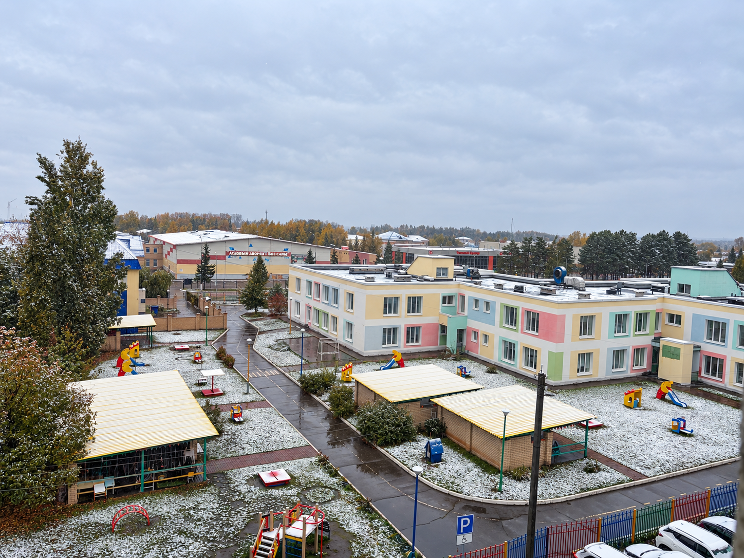 Первый снег пришел в Елабугу 3 октября